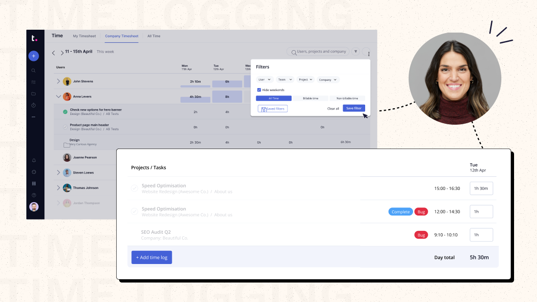 Coretime Project Time Management Software For Teams Delivering Client Work