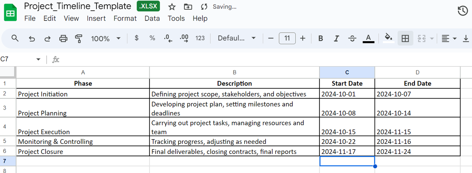 The best 8 project timeline templates in 2024