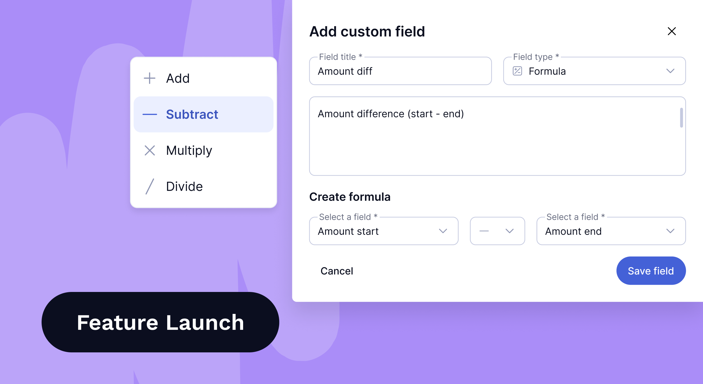 Introducing Formula fields