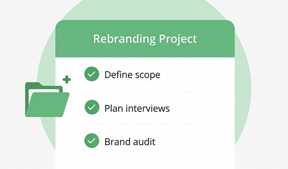 Rebranding Project Plan Template thumbnail