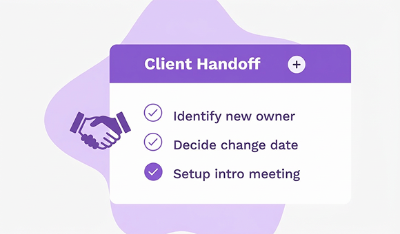 Client Handoff Checklist (Account Change) Template thumbnail