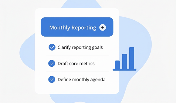 Monthly Reporting & Review Cycle Template thumbnail