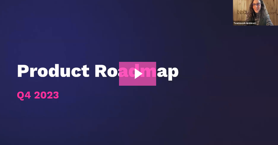 Product Roadmap Webinar Q4 2023