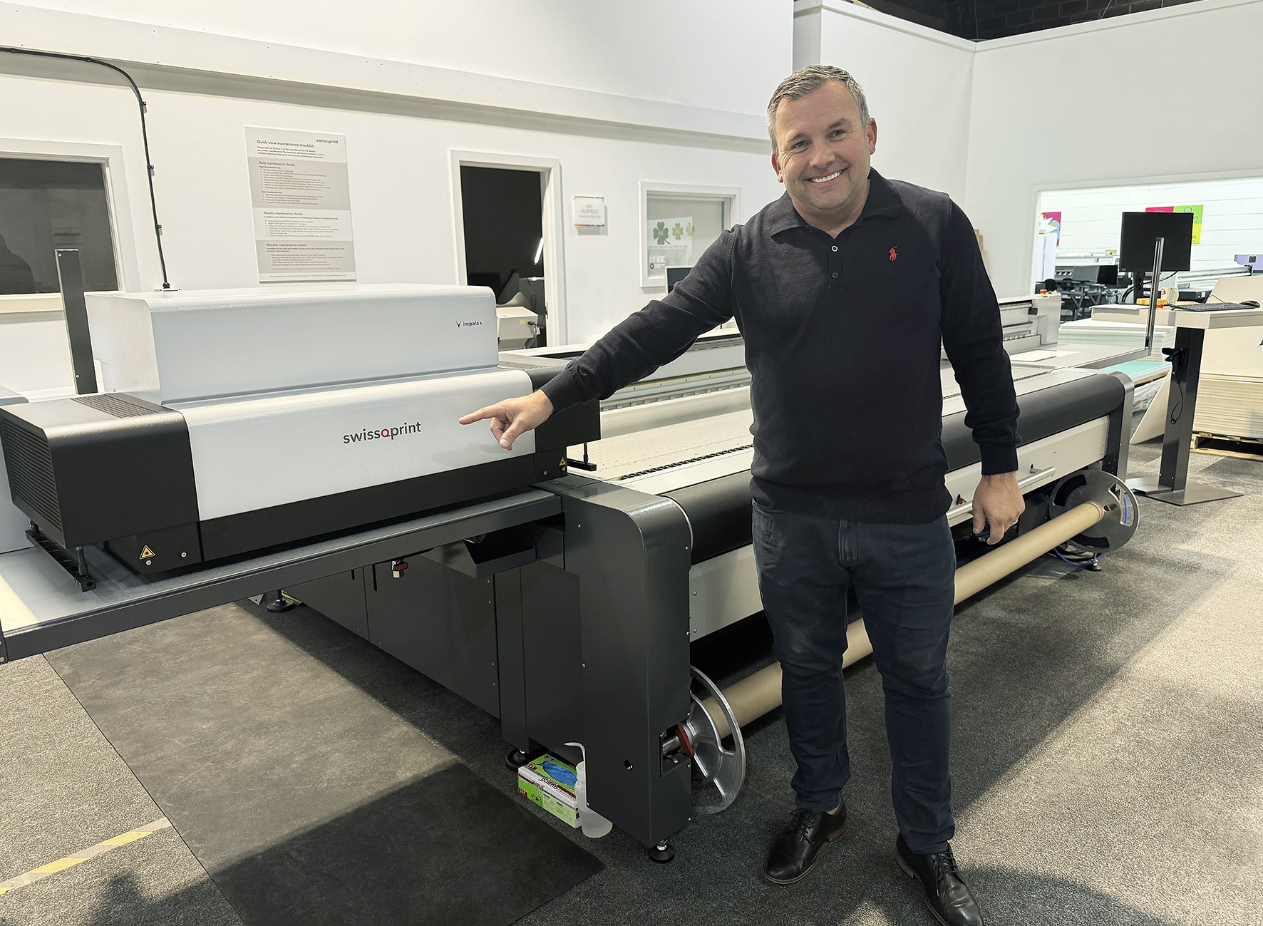 swissQprint Impala 5 – コンパクトなデザイン、驚異的なスピード